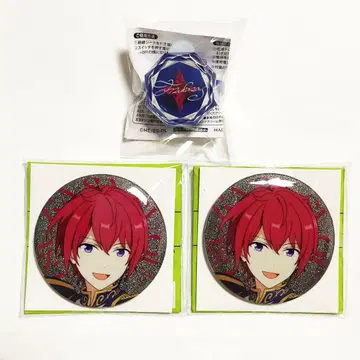 [ 새상품 3점 ] 앙스타 츠카사 스타라이 9th 캔뱃지 링라이트