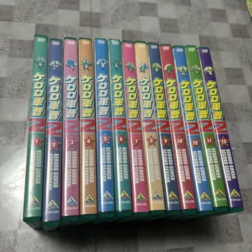 DVD 애니메이션 개구리 중사 케로로 2nd 시즌 전권 셀판