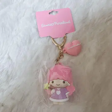 라라 키키라라 PVC 마스코트 원포인트 하트 퓨로 키링