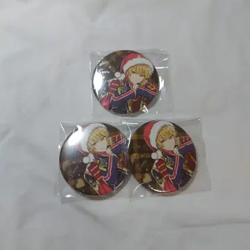 센라 캔뱃지 산타 3개