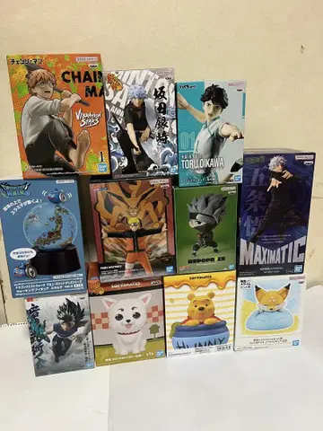 애니메이션 캐릭터 피규어 세트