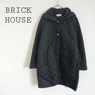 브릭하우스 BRICK HOUSE 후드 부착 퀼팅 코트 도킹