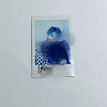 우에무라 켄신 폴라로이드 사인