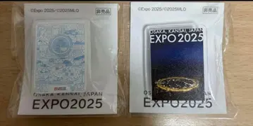 평일 한정 5월 핀 배지 만박 2개 세트 EXPO 2025
