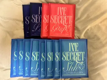 IVE secret 묶음 판매 회장 한정판 트레이딩 카드 폴라로이드