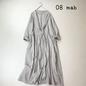 08mab 나츄란 취급 하오리 원피스 허리 개더