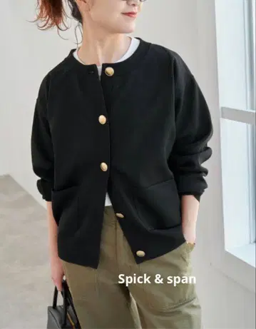워셔블 크루넥 가디건