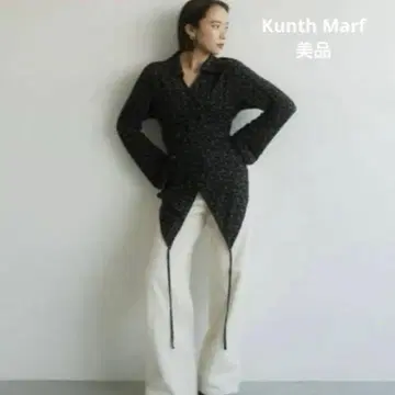 새상품급 knuth marf 2way unique wave tops 완판