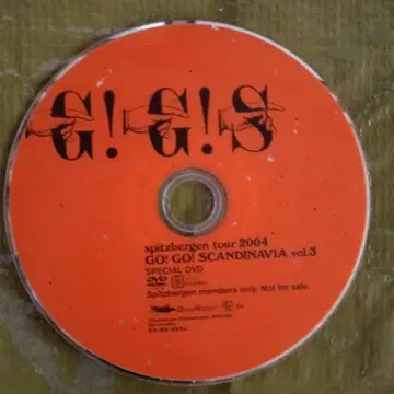 스피츠 GO!GO! 스칸디나비아 vol.3 DVD