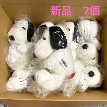 새상품 스누피 허그허그 봉제 인형 M 사이즈 7개