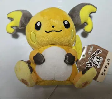 [ 봉제 인형 ] 택 포함 Pokemon fit 라이츄 익명 배송