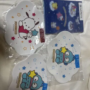 산리오 1등 복권 캐릭터 트레이와 사진 앨범 세트