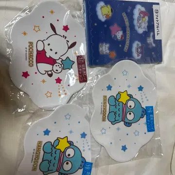 산리오 1등 복권 캐릭터 트레이와 사진 앨범 세트