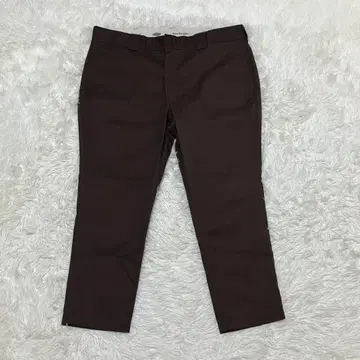 Bedwin Dickies 크롭 팬츠 브라운