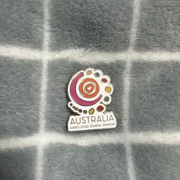 호주 EXPO 2025 핀 배지