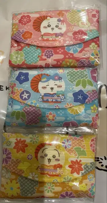 치이카와 교토 지역 한정 마이코 티슈 케이스 3종 세트