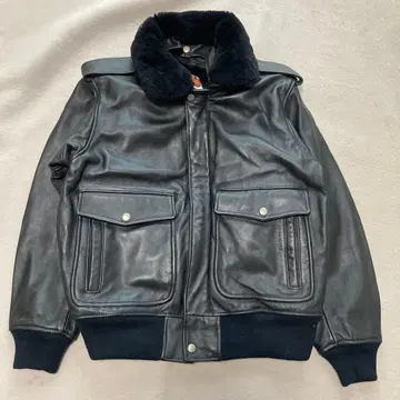 Harley-Davidson 플라이트 자켓 블랙 양가죽 라이너 포함 36