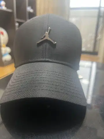 Jordan 블랙 캡 점프맨 로고