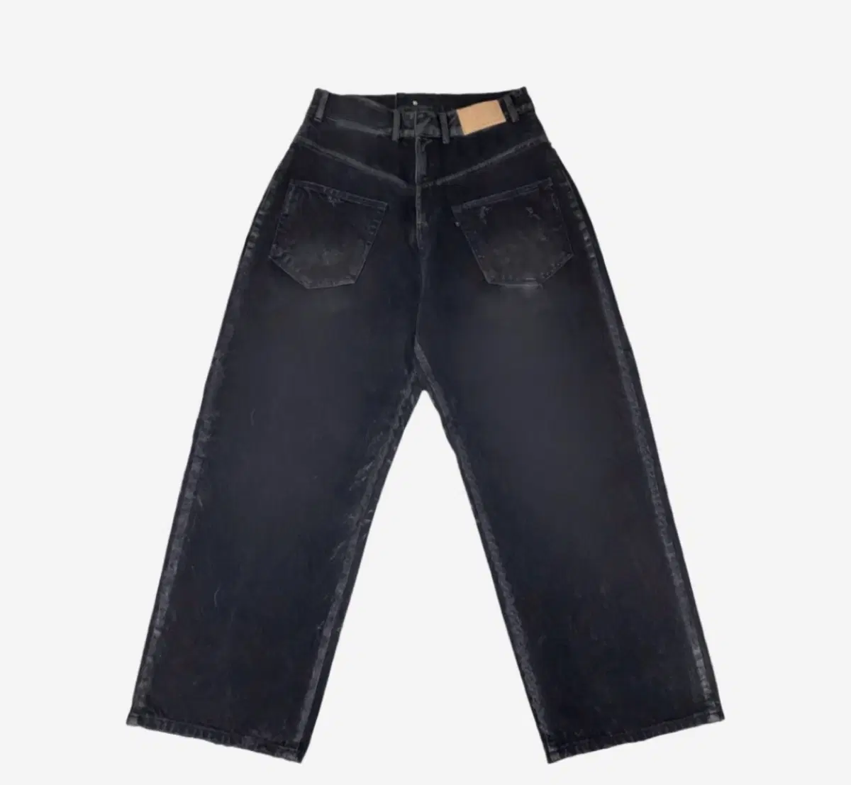 メンズ 【PROJECT GR】Coated Backward Denim Pants