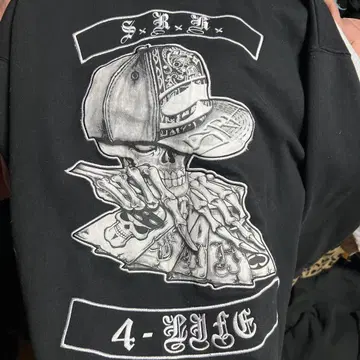 SRH 후드 지퍼 후드티 M