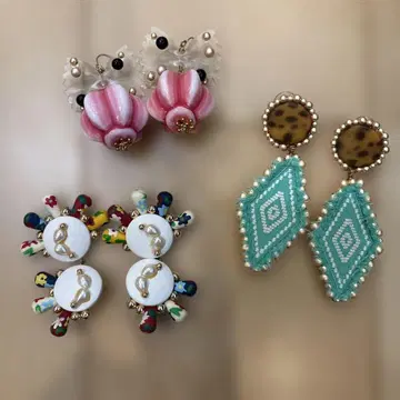 초콜릿 캠벨 귀걸이