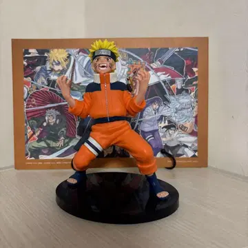 NARUTO 나루토 피규어 약 15cm (소년기 쿠라마 모드 발동)