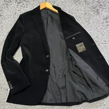 [ 새상품급 ] 매킨토시 런던 코듀로이 자켓 40R 블랙