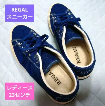 REGAL 로컷 스니커즈 R 로고 다크 네이비 23cm 여성용