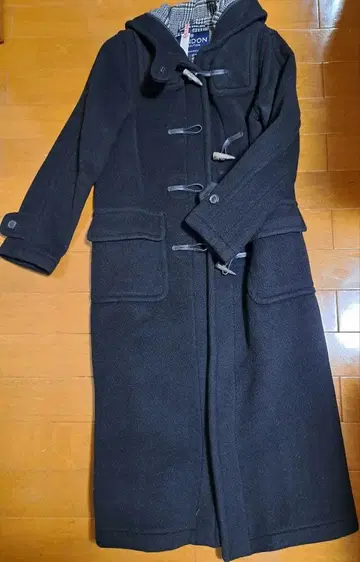 LONDON Tradition 롱 더플 코트 잉글랜드제 체크