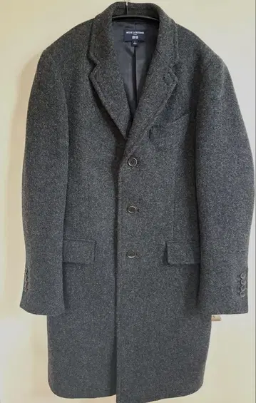 새상품급 UNIQLO INES 울 블렌드 체스터 코트