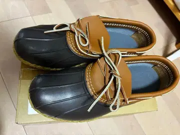 새상품 L.L.Bean 엘엘빈 빈부츠 러버 모카신 28cm