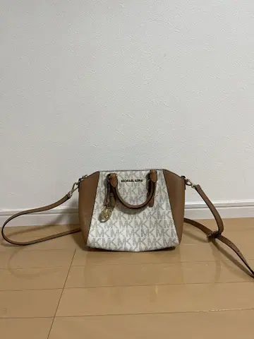 MICHAEL KORS 로고 프린트 핸드백