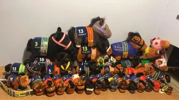 경주마 봉제 인형 묶음 판매