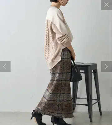 Jena 제나 에스파스 메르베유 케이블 니트 도킹 풀오버