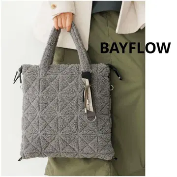 BAYFLOW [보아 소재로 등장!!] 참 달린 보아 퀼트 토트