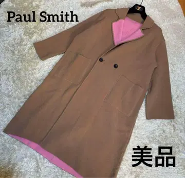 새상품급 Paul Smith 더블 체스터 코트 리버서블 2way