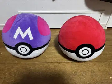 포켓몬 메챠모후굿토 봉제 인형 마스터볼 몬스터볼