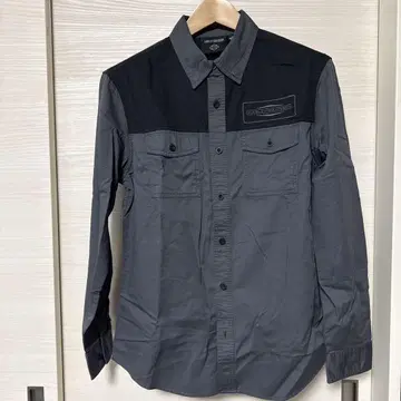 HARLEY-DAVIDSON 긴팔 셔츠 그레이/블랙