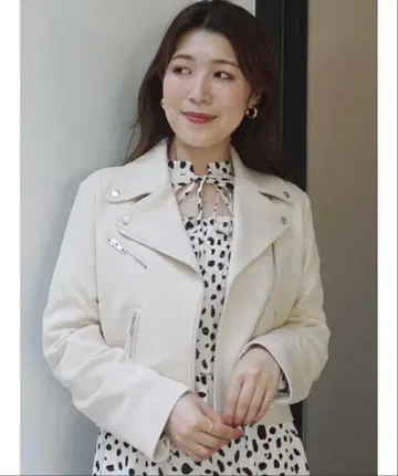 페이크 스웨이드 컴팩트 라이더 자켓
