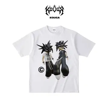 [ 완판템 ] Kouga 캐릭터 T셔츠