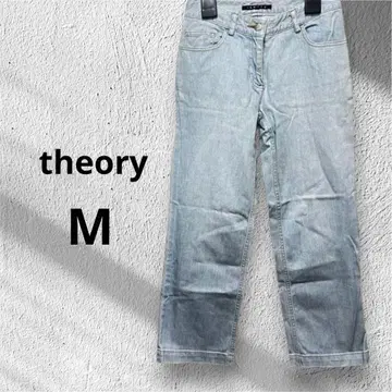 띠어리 라이트 블루 스트레이트 데님 [ M ] 파랑 청바지