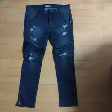 글램 스키니 데님 블랙 사이즈 3