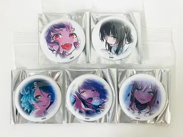 신자와 슈텐 Roselia 캔뱃지 5종 세트 뱅드림 로젤리아