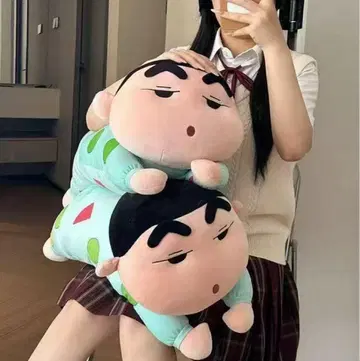 짱구는 못말려(크레용 신짱) 봉제 인형 빅 사이즈 길이 60cm