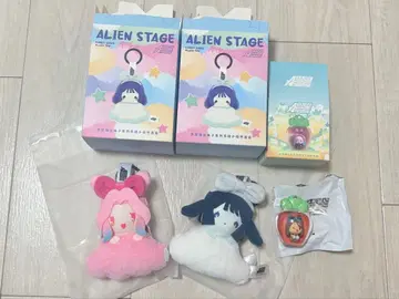 ALIENSTAGE 미니 봉제 인형 스트랩 푸치 피규어
