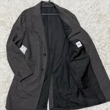 TAKEO KIKUCH 이탈리아제 울 캐시미어 체스터 코트 XL