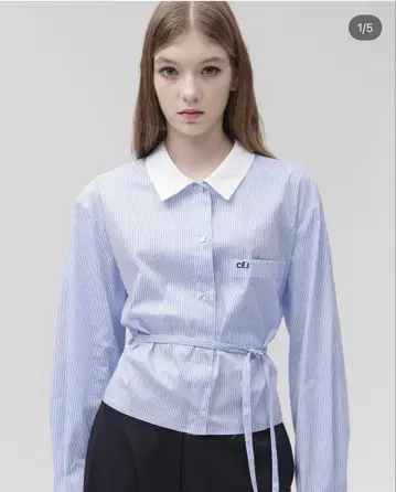 CEJ 한국 스트라이프 셔츠