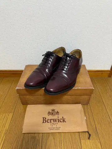 버윅 2151 버윅 비즈니스 슈즈 스트레이트 팁