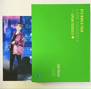 BTS SPEAK YOURSELF LYS 상파울루 DVD 윤기
