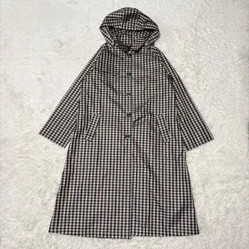 아쿠아 스큐텀 Aquascutum 클럽 체크 레인코트 L